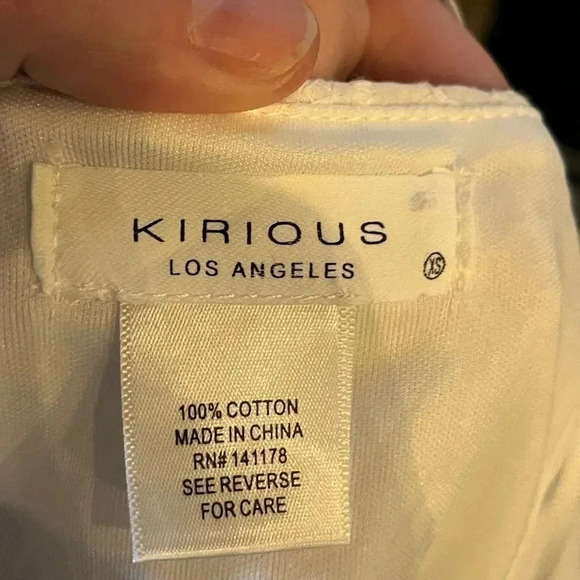 NWT Kurious tie back ruffle sleeve floral tank XS - Picture 4 of 6